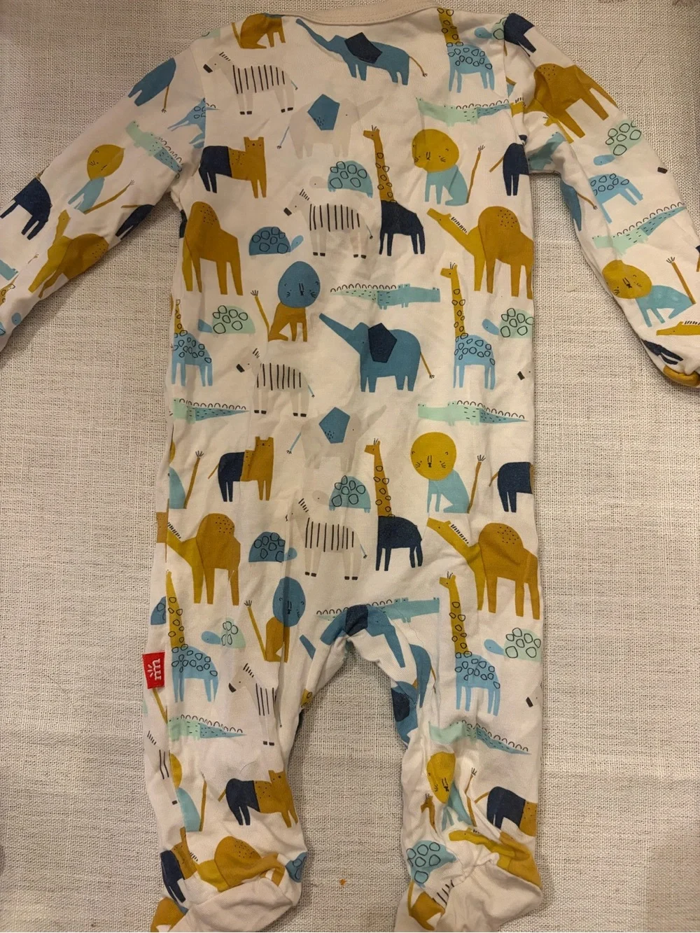 Magnetic Me Footie with Cute Animal Print